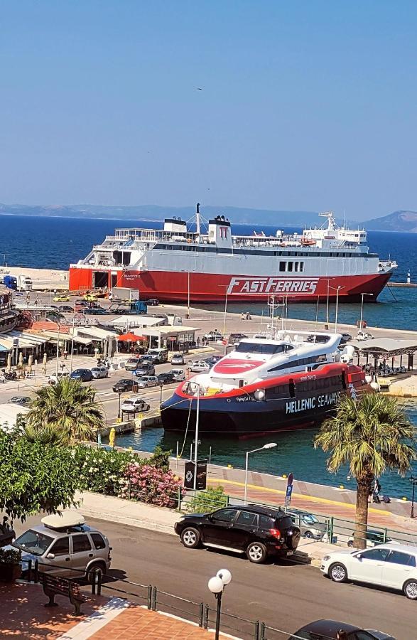 Blue Horizon Gem On The Port Apartment Rafina  Exterior photo